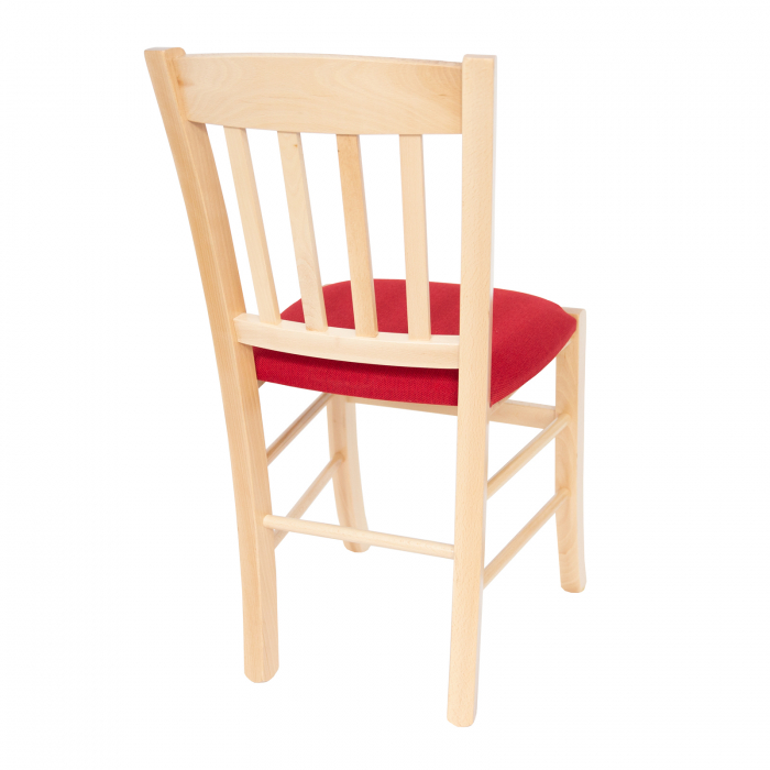 madeira wood dining chair - natural beech [2]