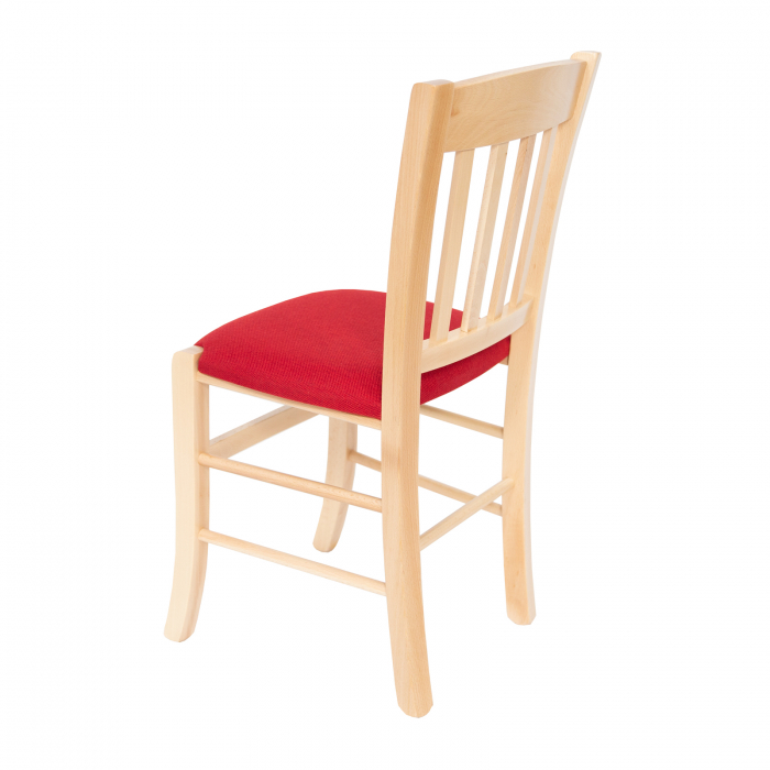 madeira wood dining chair - natural beech [3]