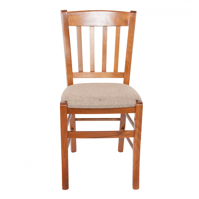 madeira wood dining chair - walnut [4]