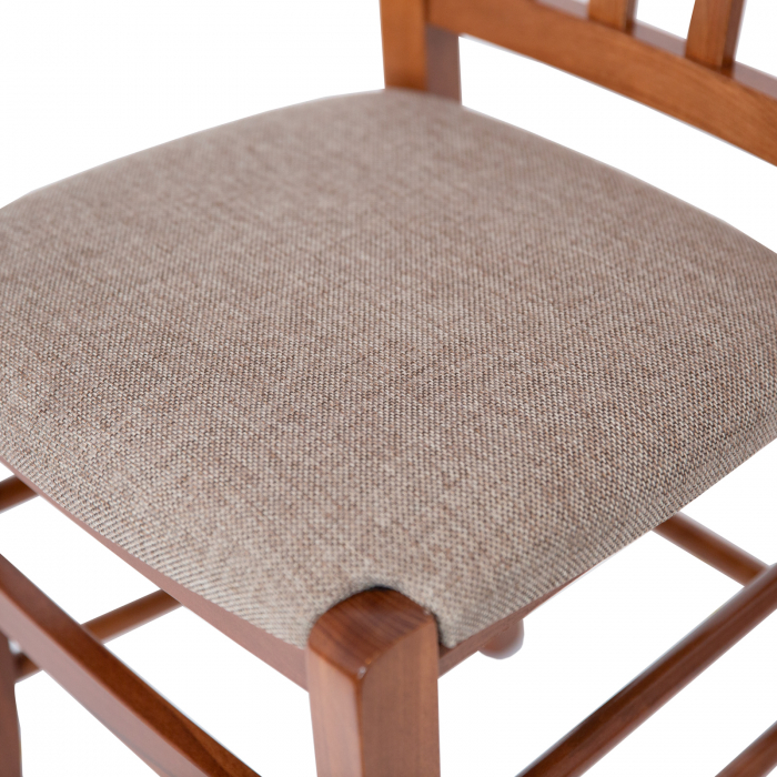 madeira wood dining chair - walnut [5]