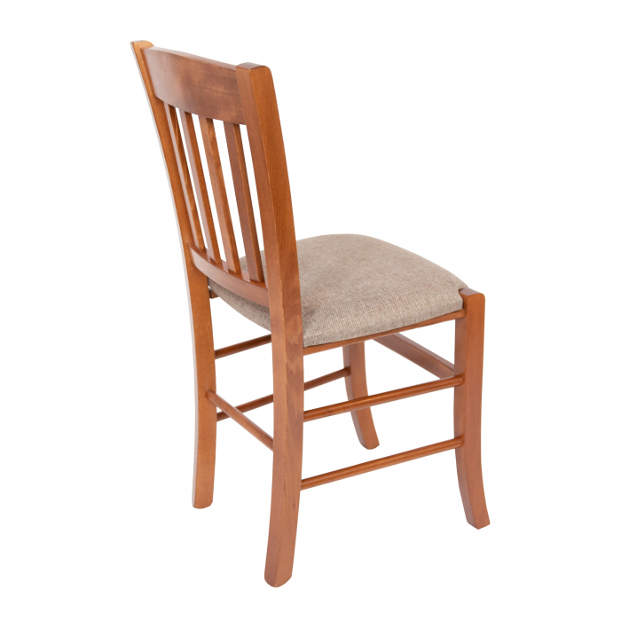 madeira wood dining chair - walnut [3]