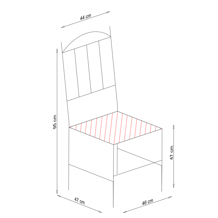 silvana solid wood chair - greige [7]