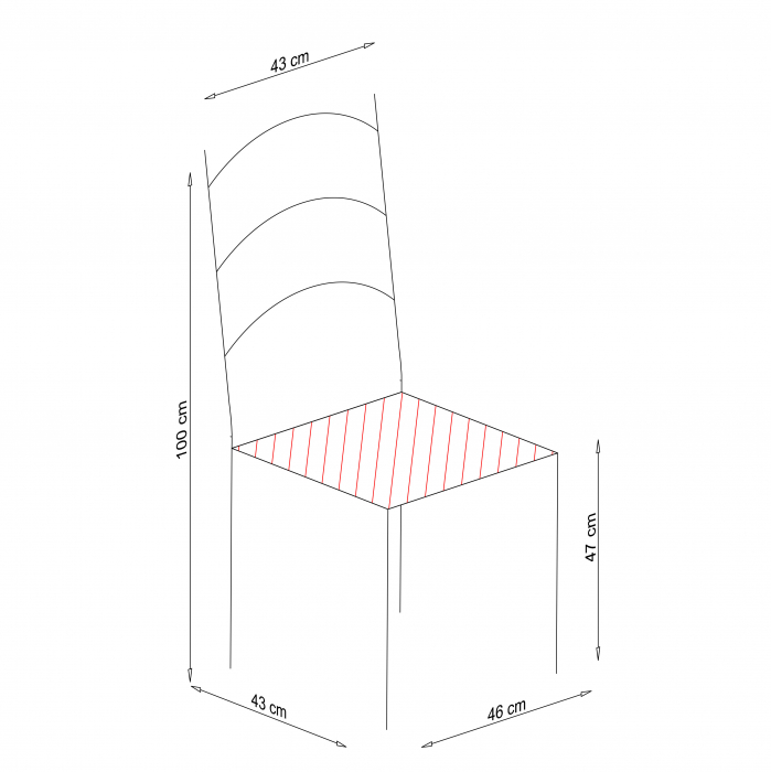 SONYA solid wood chair - white [5]