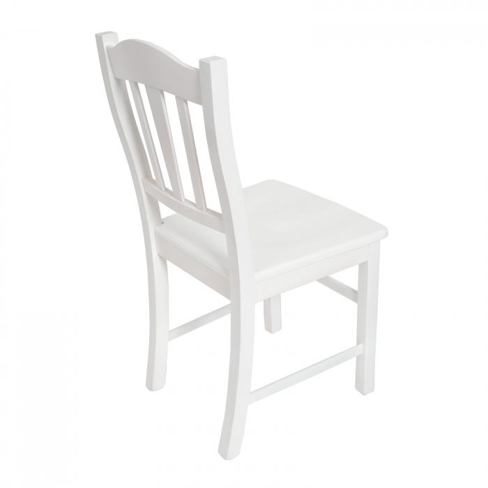SILVANA solid wood chair - white [3]
