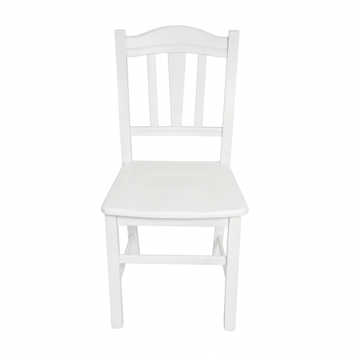 SILVANA solid wood chair - white [4]