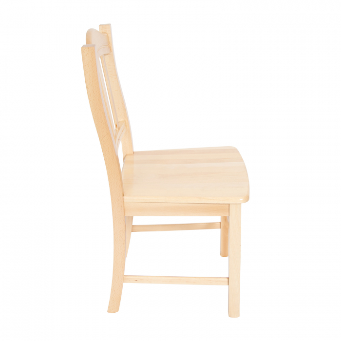 silvana solid wood chair - natural beech [2]