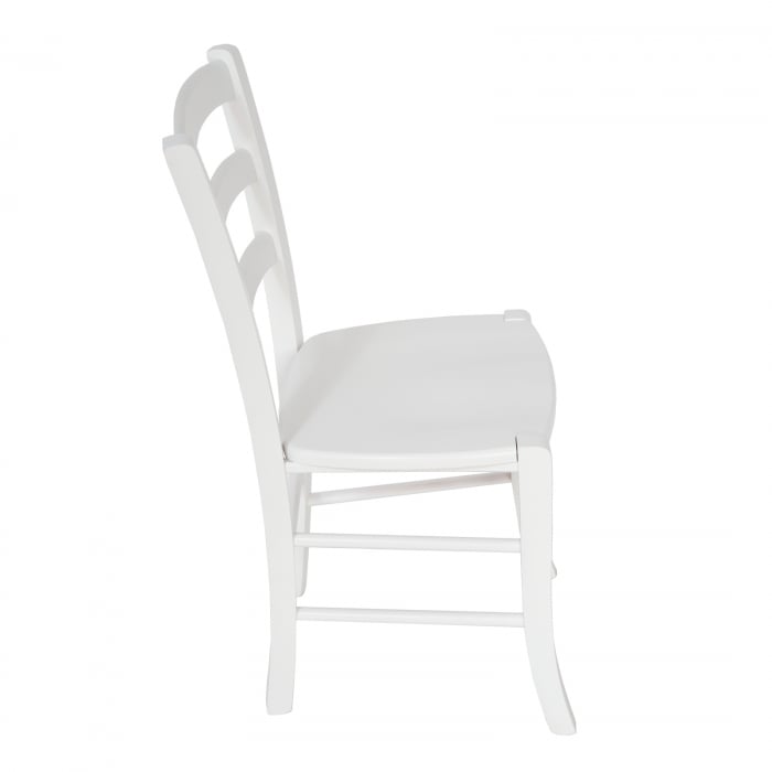 venetia solid wood chair - white [2]