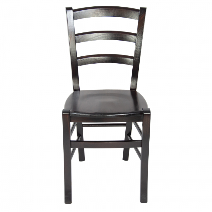 venetia solid wood chair - wenge [4]