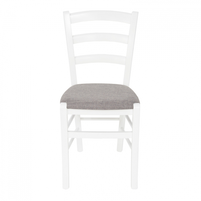 upholstered venetia wood chair - white [4]