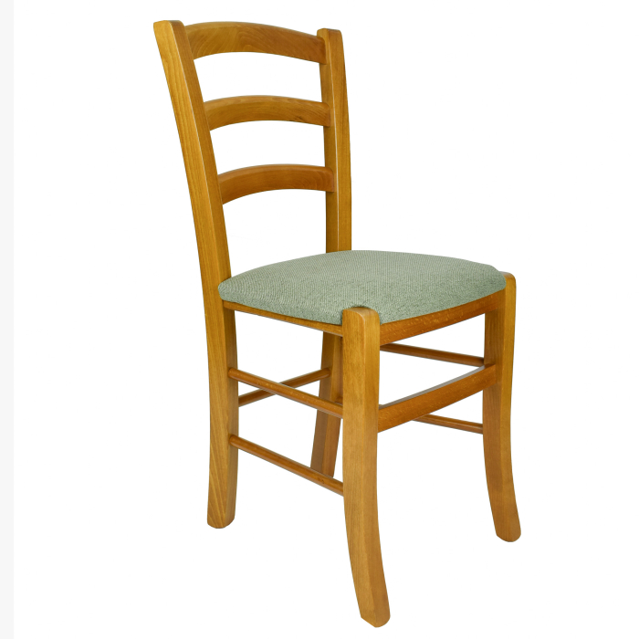 upholstered venetia wood chair - oak [1]
