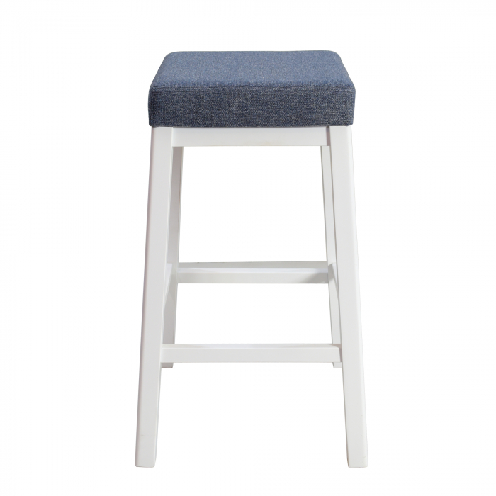 white painted 65 cm isla barstool [2]