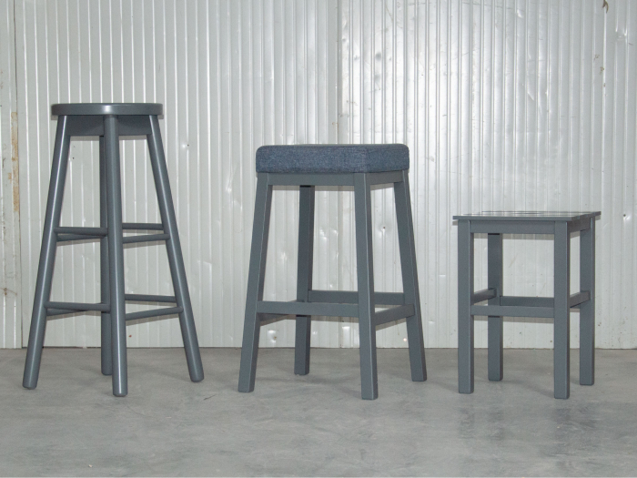 65 cm basalt grey ISLA bar stool [6]