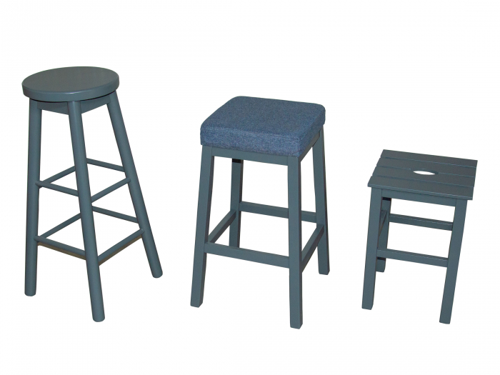 65 cm basalt grey ISLA bar stool [5]