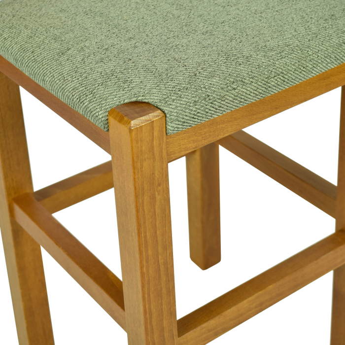 chriss wooden stool - oak [3]