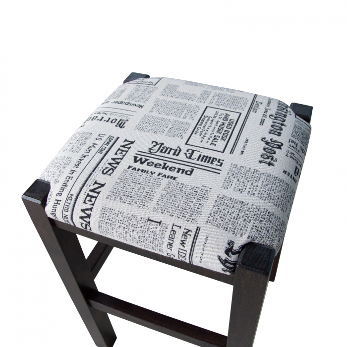 chriss wooden stool - news upholstery [3]