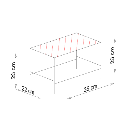 Bancuta din lemn NUCA nuc [3]