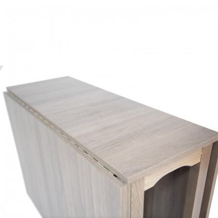 Masa plianta cu lemn masiv PATIO  maro trufa [3]