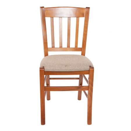 madeira wood dining chair - walnut [3]