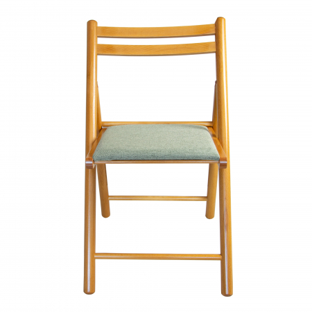 Scaun pliant din lemn IGOR R tapitat stejar [6]