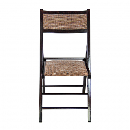 scaun pliabil din lemn LORI tapitat wenge [4]