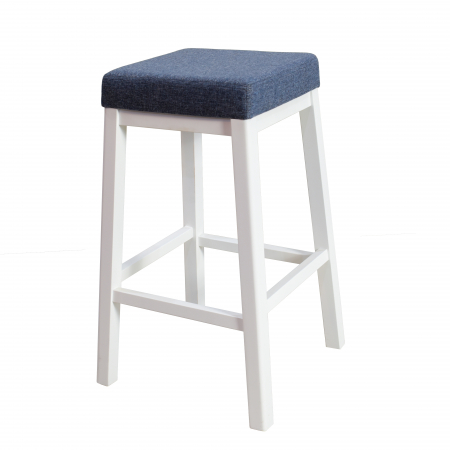 Scaune - taburet isla 65 cm alb