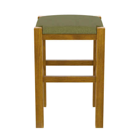 chriss wooden stool - oak [1]