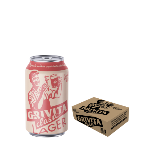 Comandă bere artizanală - DOZĂ GRIVIȚA CLASIC BAX 24X0.33L