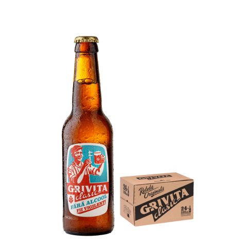 Comandă bere artizanală - FĂRĂ ALCOOL BAX 24X0.33L