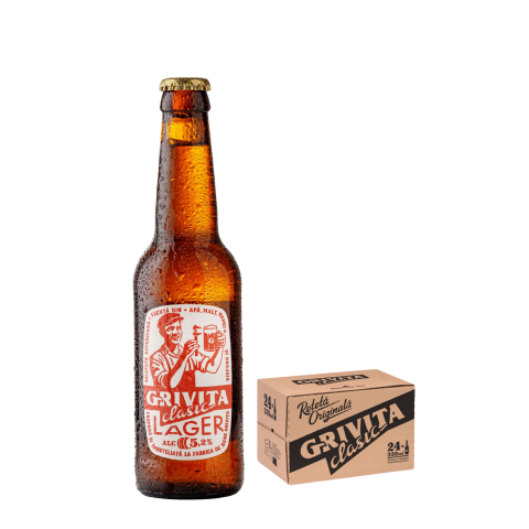 Comandă bere artizanală - Grivița Clasic Bax 24x0.33L
