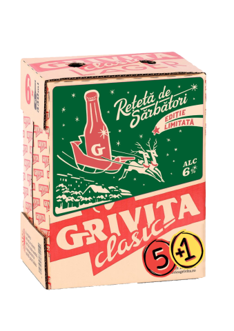 Comandă bere artizanală - Grivita Clasic de Sarbatori 6-pack