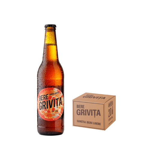 Comandă bere artizanală - BERE GRIVIȚA HAZY IPA BAX 20x0.5L
