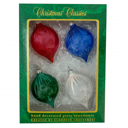 Ø70 - set-4-globuri-clasice-din-sticla-suflate-si-pictate-manual-argcoms-fabrica-lui-mos-craciun-flori-de-gheata-turturi-multicolore-70-mm-ovale-6751