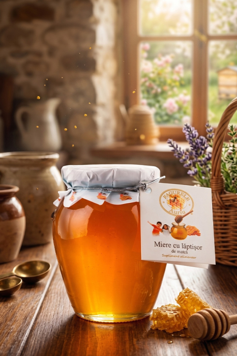 Miere cu laptisor de matca 400g [2]