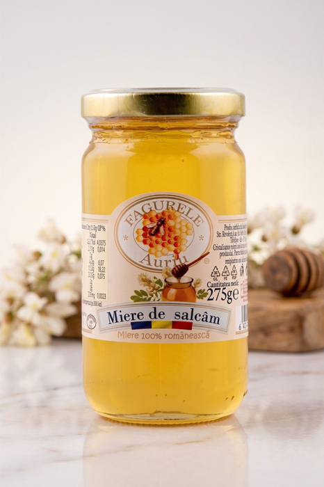 Miere de salcam FAGURELE AURIU - 275 g [2]