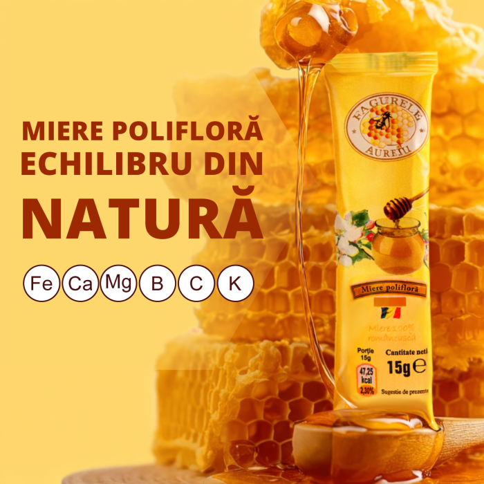 Miere portionata pentru cafea si ceai 50*15g [8]