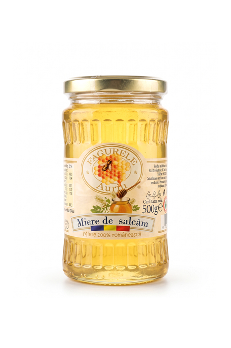 Miere salcam Fagurele Auriu 500g [2]