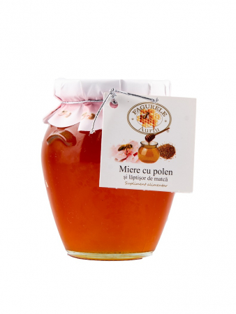 Specialitati - Miere cu polen si laptisor de matca 400g