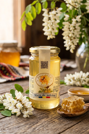 Miere de salcam FAGURELE AURIU - 275 g [1]