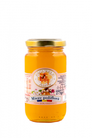 B2B - Miere poliflora Fagurele Auriu 275 g