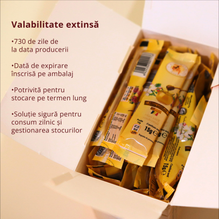 Miere portionata pentru cafea si ceai 50*15g [4]