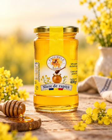 Miere Rapita Fagurele Auriu 400g [1]