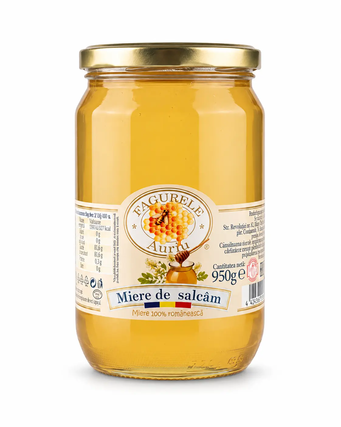 Magazin - Miere salcam Fagurele Auriu 950g