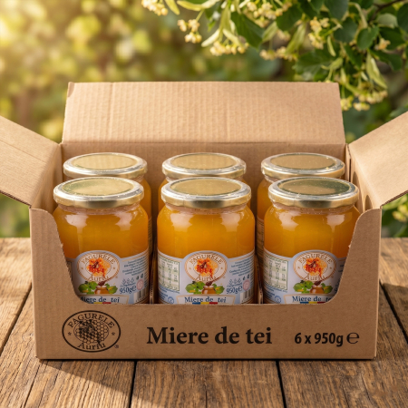 B2B - Miere tei Fagurele Auriu 950 g