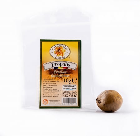 Pastura - 6 bucati - PROPOLIS BRUT Fagurele Auriu 10g Supliment Alimentar