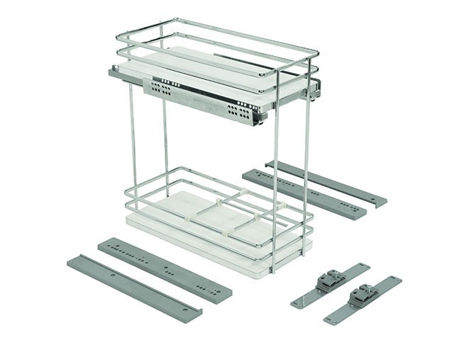 Cos jolly 300mm alb - crom - VIBO Italia [1]