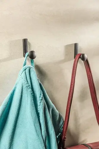 Cuier ARCO, finisaj Negru mat. [3]