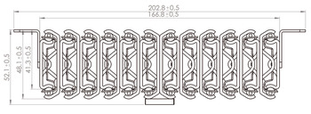 Extensie masa POETTKER CLASSIC, lungime extensie 2300 mm,90 kg. [4]