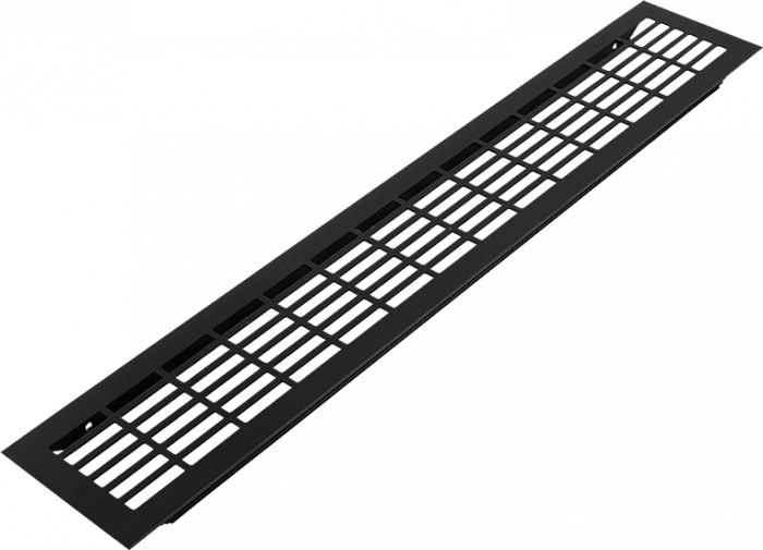 Grila se aerisire 80x480mm finisaj negru [1]