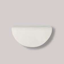 Maner Semiluna, finisaj Alb, 64mm. [1]