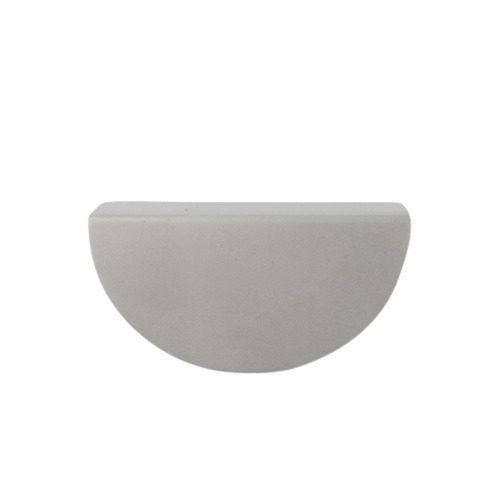 Maner Semiluna, finisaj Aluminiu, 64mm. [1]